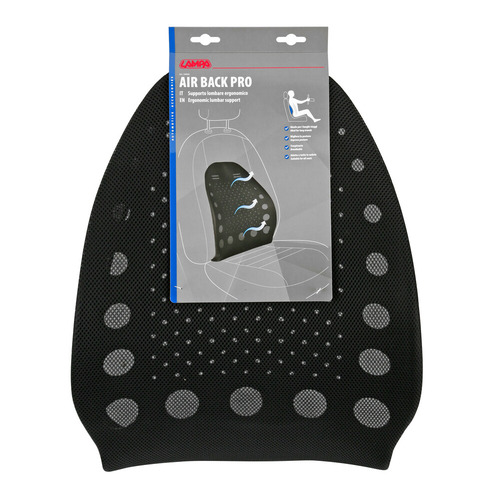 ΜΑΞΙΛΑΡΙ ΠΛΑΤΗΣ ΑΥΤΟΚΙΝΗΤΟΥ ΕΡΓΟΝΟΜΙΚΟ ΜΑΥΡΟ 50x40cm AIR BACK PRO