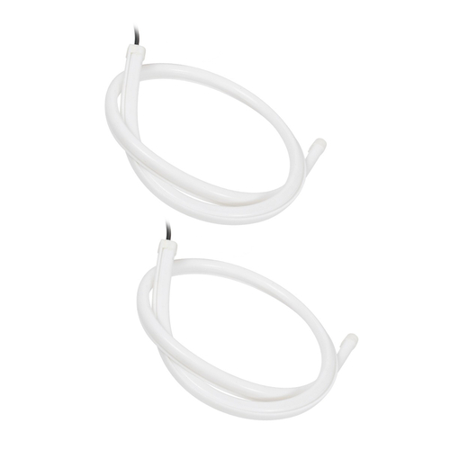 ΣΕΤ DRL - Φώτα Ημέρας για Φανάρι Αυτοκινήτου Κόκκινο + Πορτοκαλί για Φλας 85cm 12 Volt GloboStar 55116