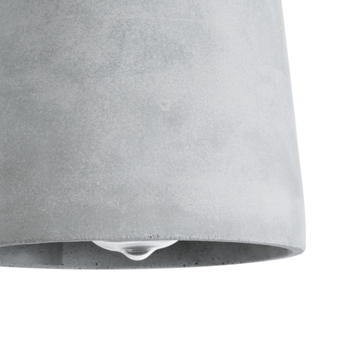 GLOBOSTAR® TRIBECA 01319 Boho Κρεμαστό Φωτιστικό Οροφής με Ντουί 1 x E27 AC 220-240V IP20 - Γκρι & Μπεζ - Μ20 x Π20 x Υ26cm