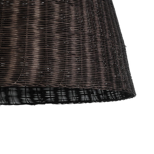 GLOBOSTAR® BAHAMAS 01569 Boho Κρεμαστό Φωτιστικό Οροφής με Ντουί 1 x E27 AC 220-240V IP20 - Καφέ - Μ90 x Π90 x Y90cm