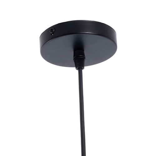 GLOBOSTAR® JAVER 00935 Vintage Κρεμαστό Φωτιστικό Οροφής με Ντουί 1 x E27 AC 220-240V IP20 - Διάφανο & Ροζ Χρυσό - Μ19 x Π19 x Υ25cm