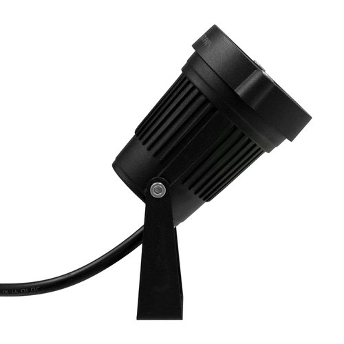 GLOBOSTAR® TREECOBO 75582 Φωτιστικό Σποτ για Φυτά - Δέντρα με Βάση Κήπου / Καρφωτό LED 10W 1150lm 35° DC 12-24V Αδιάβροχο IP67 Φυσικό Λευκό 4500K Dimmable - Bridgelux COB Chip - Μαύρο - Μ6 x Π6 x Υ12.5cm - 2 Χρόνια Εγγύηση