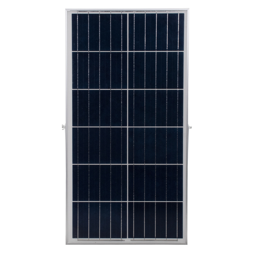 GLOBOSTAR® HERMES 71558 Προβολέας με IR Ασύρματο Χειριστήριο LED 200W 10000lm 120° DC 5V με Φωτοβολταϊκό Panel 5V 20W & Επαναφορτιζόμενη Μπαταρία Li-ion 3.2V 20000mAh Αδιάβροχο IP66 Ψυχρό Λευκό 6000K Dimmable - Sanan SMD Chip - Μαύρο - Μ35 x Π29 x Υ7.5cm - 2 Χρόνια Εγγύηση