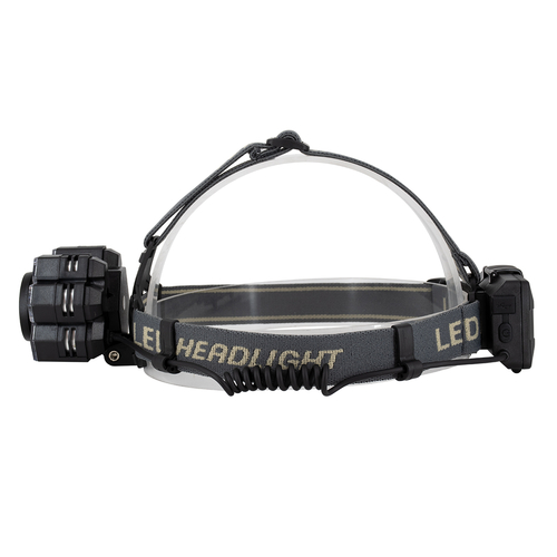 GLOBOSTAR® HEADLAMP 79061 Φακός Κεφαλής LED 30W 3000lm 15~60° DC 5V με USB-C με Επαναφορτιζόμενη Μπαταρία Li-ion 3.7V 2x18650 6000mAh Αδιάβροχο IP54 Ψυχρό Λευκό 6000K - CREE XML2-T6 Chip - Μ9.5 x Π5 x Υ5cm - 2 Χρόνια Εγγύηση