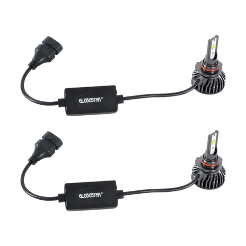 GloboStar® 82026 H10 F2 Line KIT Βασικού Φωτισμού Αυτοκινήτου & Φορτηγού 3rd Generation Can-Bus Series LED CREE CXB COB 30/60W 7000lm DC 12V Αδιάβροχο IP65 Ψυχρό Λευκό 6000K
