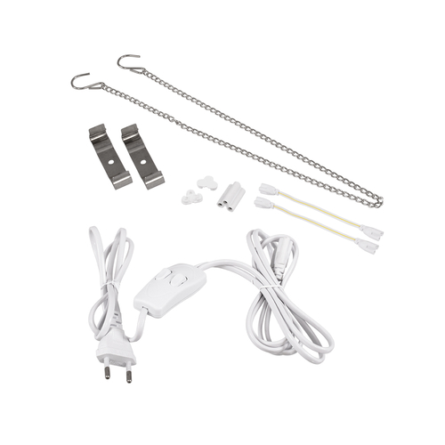 GloboStar® 85958 Linear Grow Light Full Spectrum LED Γραμμικό Φωτιστικό Ανάπτυξης Φυτών Θερμοκηπίου 120cm SMD 2835 200W 120° AC230V IP54 Εσωτερικού Χώρου για Κάλυψη Επιφάνειας 1.2m x 1.2m Πλήρους Φάσματος Φωτισμού