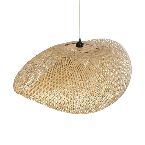 GLOBOSTAR® MEXICO 00721 Boho Κρεμαστό Φωτιστικό Οροφής με Ντουί 1 x E27 AC 220-240V IP20 - Μπεζ - Μ100 x Π80 x Υ35cm