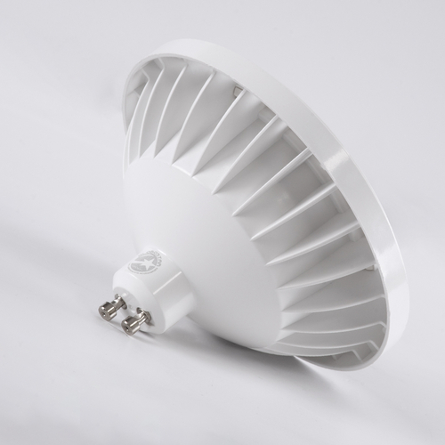 GLOBOSTAR® SPOTAR 60125 Σποτ GU10 AR111 LED 12W 1128lm 36° AC 220-240V IP20 Θερμό Λευκό 2700K - Μ11 x Π11 x Υ6.6cm - 3 Χρόνια Εγγύηση