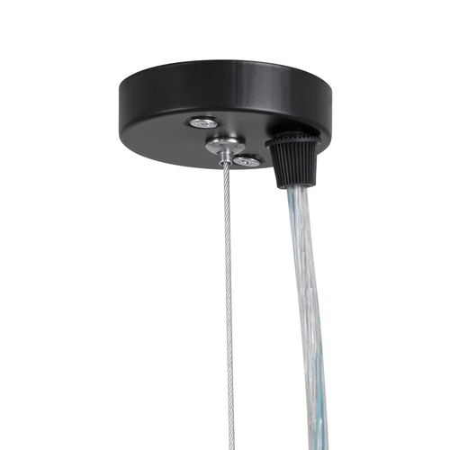 GLOBOSTAR® FELIX 61028-P Μοντέρνο Γραμμικό Κρεμαστό Φωτιστικό Οροφής LED 54W 6500lm 120° AC 220-240V IP20 Ρυθμιζόμενο Λευκό CCT με Χειριστήριο από 2700K έως 6000K Dimmable - Lumileds SMD Chip - Μαύρο Ματ - Μ120 x Π3.5 x Υ7cm - 3 Χρόνια Εγγύηση