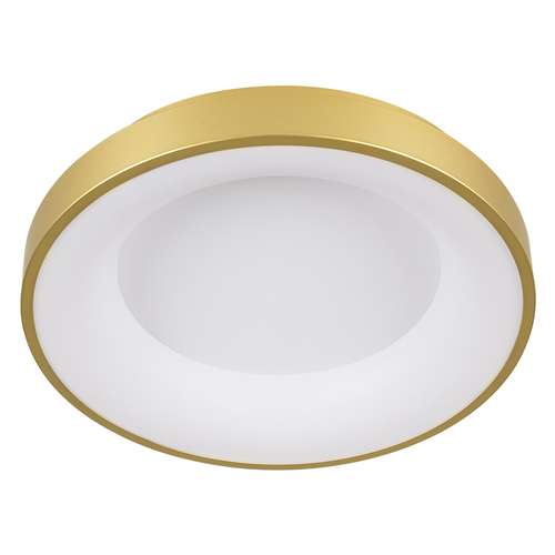 GLOBOSTAR® SALEM 61235 Μοντέρνο Φωτιστικό Οροφής LED 75W 8625lm 120° AC 220-240V IP20 Ρυθμιζόμενο Λευκό CCT με Χειριστήριο από 2700K έως 6000K Dimmable - Lumileds SMD Chip - Χρυσό - Μ45 x Π45 x Υ8.5cm - 3 Χρόνια Εγγύηση