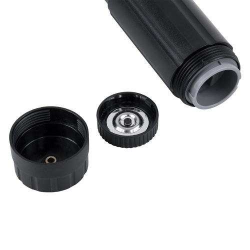 GloboStar® 79019 Φορητός Φακός Χειρός LED COB 3W Front + 3W Side 300lm Zoom 1° έως 60° Μοιρών Πτυσσόμενος με 3 Modes Αδιάβροχο IP54 Ψυχρό Λευκό 6000K