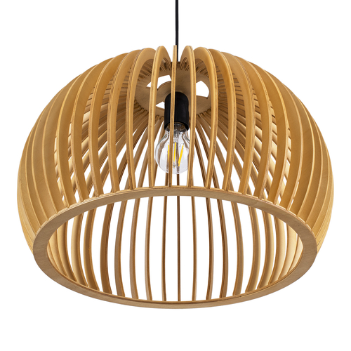 GLOBOSTAR® SCANDINAVIA 01699 Boho Κρεμαστό Φωτιστικό Οροφής με Ντουί 1 x E27 AC 220-240V IP20 - Μπεζ - Μ44 x Π44 x Υ28cm