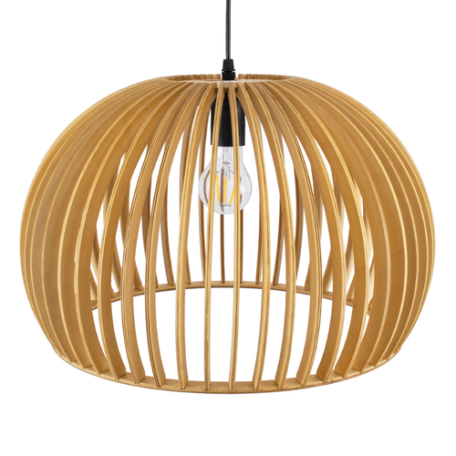 GLOBOSTAR® SCANDINAVIA 01699 Boho Κρεμαστό Φωτιστικό Οροφής με Ντουί 1 x E27 AC 220-240V IP20 - Μπεζ - Μ44 x Π44 x Υ28cm