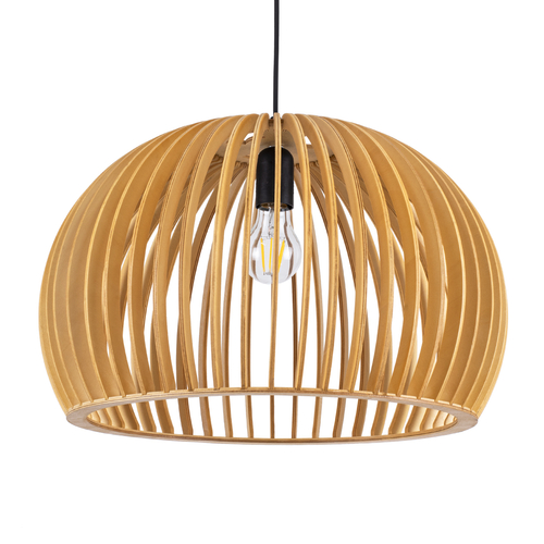 GLOBOSTAR® SCANDINAVIA 01699 Boho Κρεμαστό Φωτιστικό Οροφής με Ντουί 1 x E27 AC 220-240V IP20 - Μπεζ - Μ44 x Π44 x Υ28cm