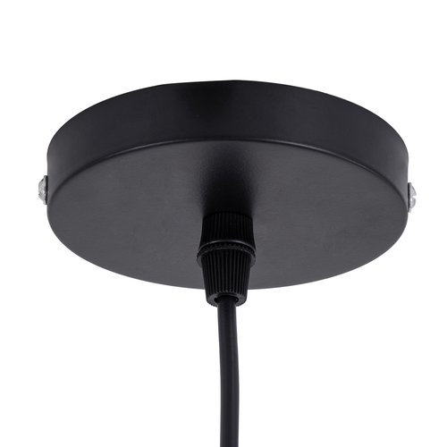 GLOBOSTAR® BORA-BORA 01736 Boho Κρεμαστό Φωτιστικό Οροφής με Ντουί 1 x E27 AC 220-240V IP20 - Καφέ - Μ42 x Π42 x Y44cm