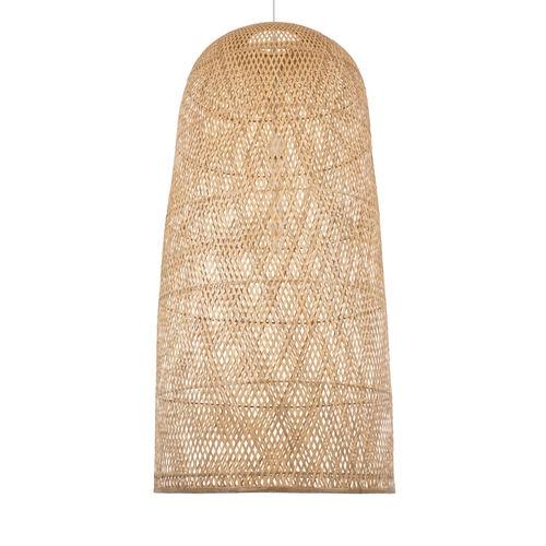 GLOBOSTAR® CALERO 00670 Boho Κρεμαστό Φωτιστικό Οροφής με Ντουί 1 x E27 AC 220-240V IP20 - Μπεζ - Μ60 x Π60 x Y120cm