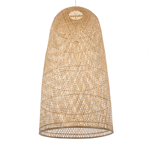 GLOBOSTAR® CALERO 00670 Boho Κρεμαστό Φωτιστικό Οροφής με Ντουί 1 x E27 AC 220-240V IP20 - Μπεζ - Μ60 x Π60 x Y120cm