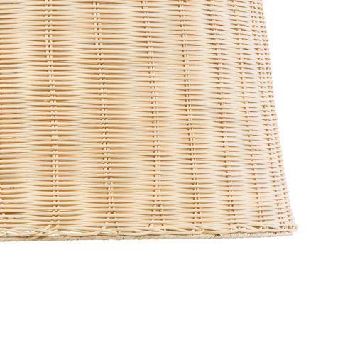 GLOBOSTAR® FAROL 01746 Boho Κρεμαστό Φωτιστικό Οροφής με Ντουί 1 x E27 AC 220-240V IP20 - Μπεζ - Μ60 x Π60 x Y100cm