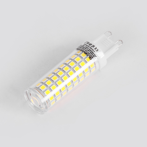 GLOBOSTAR® TUBΙTO 60384 Λάμπα G9 68mm LED 6W 876lm 360° AC 220-240V IP20 Ψυχρό Λευκό 6000K - Lumileds SMD Chip - Μ1.8 x Π1.8 x Υ6.8cm - 3 Χρόνια Εγγύηση