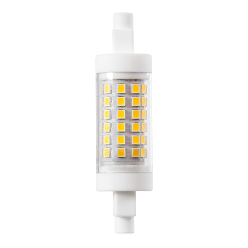GLOBOSTAR® TUBINI 60394 Λάμπα R7S 78mm LED 7W 819lm 360° AC 220-240V IP20 Φυσικό Λευκό 4500K - Lumileds SMD Chip - Μ7.8 x Π2 x Υ2cm - 3 Χρόνια Εγγύηση