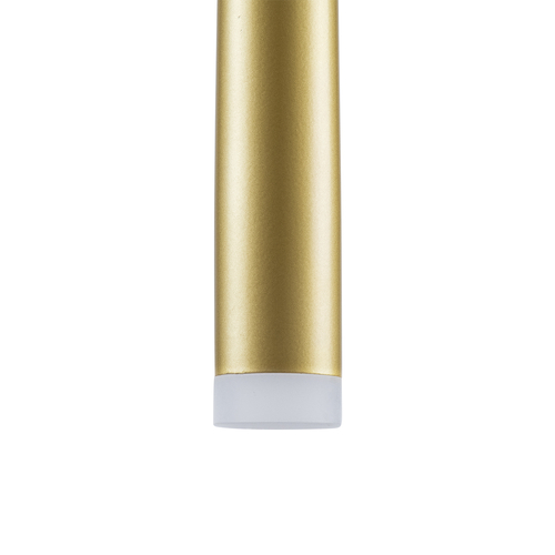 GLOBOSTAR® TEARS 61314 Μοντέρνο Κρεμαστό Φωτιστικό Οροφής LED 36W 3960lm 180° AC 220-240V IP20 Ρυθμιζόμενο Λευκό CCT με Χειριστήριο από 2700K έως 6000K Dimmable - Lumileds SMD Chip - Χρυσό Βούρτσας - Μ60 x Π60 x Υ51.5cm - 3 Χρόνια Εγγύηση