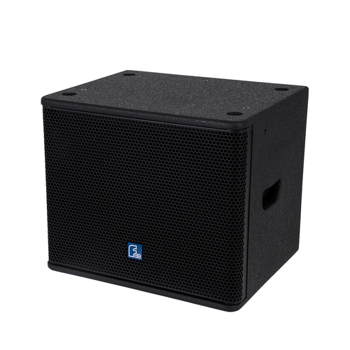 GloboStar® FDB ES110SA 98006 Facilities Speaker - Ενεργό Αυτοενισχυόμενο Ηχείο Subwoofer Εγκαταστάσεων Επιδαπέδιο με Ψηφιακό Ενισχυτή BA1.3 AC 220V/50-60Hz - 300W RMS (600W Peak) - 1 x 10 Inches LF - IP20 - Μαύρο - Μ44.5 x Π36.5 x Υ37.5cm