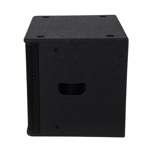 GloboStar® FDB ES110SA 98006 Facilities Speaker - Ενεργό Αυτοενισχυόμενο Ηχείο Subwoofer Εγκαταστάσεων Επιδαπέδιο με Ψηφιακό Ενισχυτή BA1.3 AC 220V/50-60Hz - 300W RMS (600W Peak) - 1 x 10 Inches LF - IP20 - Μαύρο - Μ44.5 x Π36.5 x Υ37.5cm
