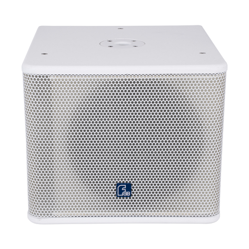 GloboStar® FDB ES112SA 98007 Facilities Speaker - Ενεργό Αυτοενισχυόμενο Ηχείο Subwoofer Εγκαταστάσεων Επιδαπέδιο με Ψηφιακό Ενισχυτή BA1.6 AC 220V/50-60Hz - 600W RMS (1400W Peak) - 1 x 12 Inches LF - IP20 - Λευκό - Μ44.5 x Π44.5 x Υ37.5cm