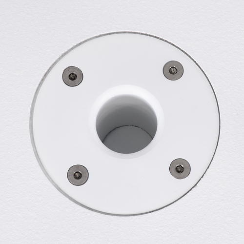 GloboStar® FDB ES112SA 98007 Facilities Speaker - Ενεργό Αυτοενισχυόμενο Ηχείο Subwoofer Εγκαταστάσεων Επιδαπέδιο με Ψηφιακό Ενισχυτή BA1.6 AC 220V/50-60Hz - 600W RMS (1400W Peak) - 1 x 12 Inches LF - IP20 - Λευκό - Μ44.5 x Π44.5 x Υ37.5cm