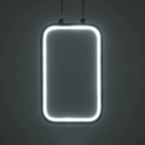 GLOBOSTAR® DEROBA 61298 Μοντέρνο Κρεμαστό Φωτιστικό Οροφής LED 12W 1320lm 360° AC 220-240V IP20 Ρυθμιζόμενο Λευκό CCT με On/Off 2700K/4500K/6000K - Lumileds SMD Chip - Μαύρο Ματ - Μ16 x Π1.6 x Υ25.5cm - 3 Χρόνια Εγγύηση