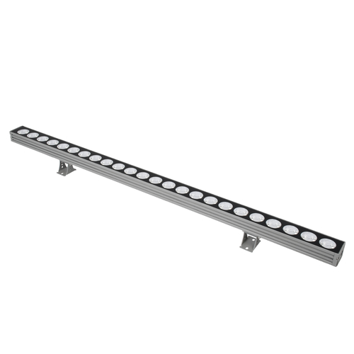 GLOBOSTAR® WASHERJAVIA 90555 Μπάρα Φωτισμού Wall Washer LED 48W 5280lm 5° DC 24V Αδιάβροχο IP67 Θερμό Λευκό 2700K Dimmable - Bridgelux SMD Chip - Γκρι Ανθρακί - Μ100 x Π5.2 x Υ3.6cm - 3 Χρόνια Εγγύηση