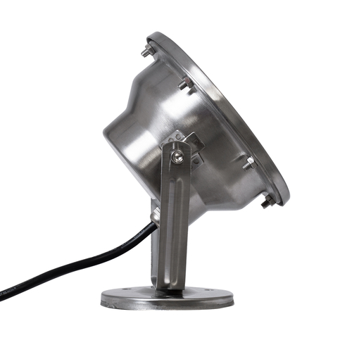 GLOBOSTAR® UNDERWATER-DENIS 90430 Υποβρύχιος Προβολέας Σποτ για Σιντριβάνια/Πισίνες LED 12W 1200lm 30° DC 24V Αδιάβροχο IP68 Ψυχρό Λευκό 6000K Dimmable - Ανοξείδωτο Ατσάλι 304 - Μ14.5 x Π7 x Υ17cm - 3 Χρόνια Εγγύηση