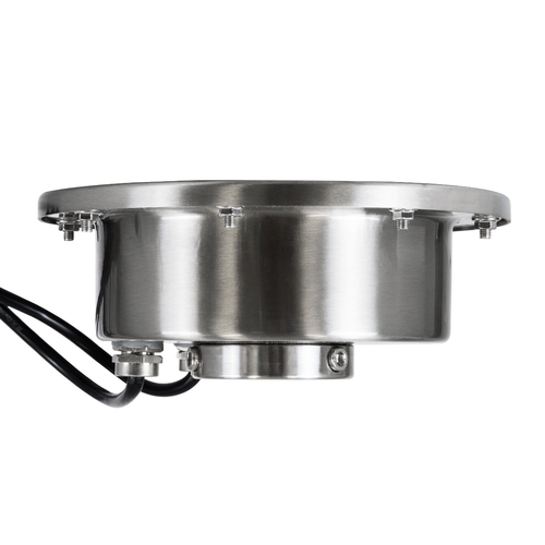 GloboStar® UNDERWATER-DENIS 90440 Υποβρύχιο Χωνευτό Φωτιστικό Σποτ Ειδικό για Σιντριβάνια - Πισίνες - Τζακούζι LED 12W 1020lm 30° DC 24V Αδιάβροχο IP68 Φ19.5 x Υ7.5cm RGBW DMX512 - Ανοξείδωτο Ατσάλι SS304 - 3 Years Warranty