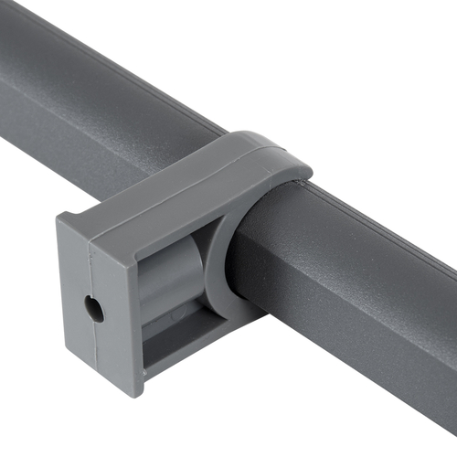 GLOBOSTAR® WASHERSTELLAR 90576 Μπάρα Φωτισμού Wall Washer LED 12W 1380lm 30° DC 24V Αδιάβροχο IP65 Φυσικό Λευκό 4500K Dimmable - Bridgelux SMD Chip - Γκρι Ανθρακί - Μ100 x Π2 x Υ1.8cm - 3 Χρόνια Εγγύηση