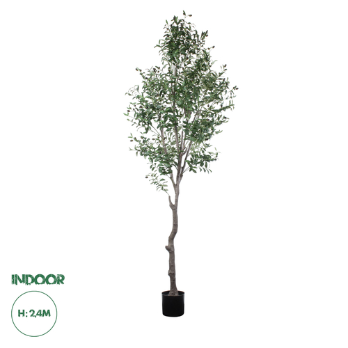 GloboStar® Artificial Garden OLIVE TREE 20429 Τεχνητό Διακοσμητικό Δέντρο Ελιά Υ240cm