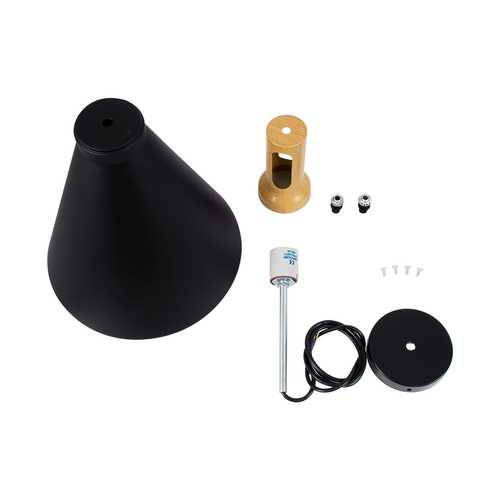 GLOBOSTAR® CALYPSO 01334-C Μοντέρνο Κρεμαστό Φωτιστικό Οροφής με Ντουί 1 x E27 AC 220-240V IP20 - Πολύχρωμο - Μ25 x Π25 x Υ40cm