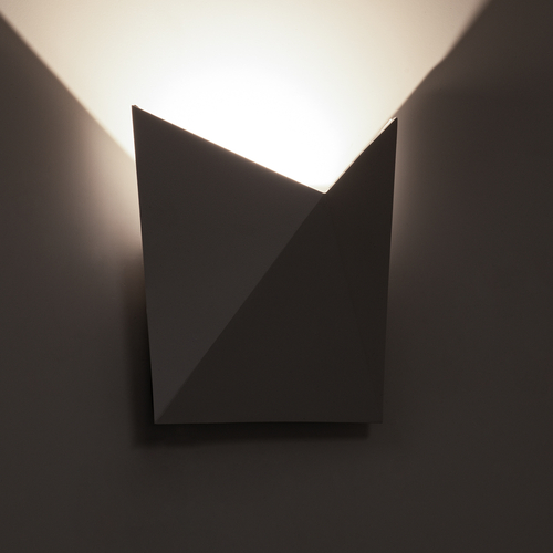 GLOBOSTAR® STEALTH 60521 Μοντέρνο Φωτιστικό Τοίχου - Απλίκα LED 10W 1100lm 60° AC 220-240V Αδιάβροχο IP65 Φυσικό Λευκό 4500K - Bridgelux COB Chip & TÜV SÜD Driver - Λευκό Ματ - Μ17 x Π7.5 x Υ17cm - 5 Χρόνια Εγγύηση