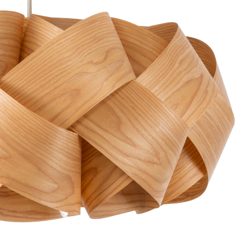 GLOBOSTAR® SARDIGNA 02218 Boho Κρεμαστό Φωτιστικό Οροφής με Ντουί 1 x E27 AC 220-240V IP20 - Καφέ - Μ60 x Π60 x Υ30cm