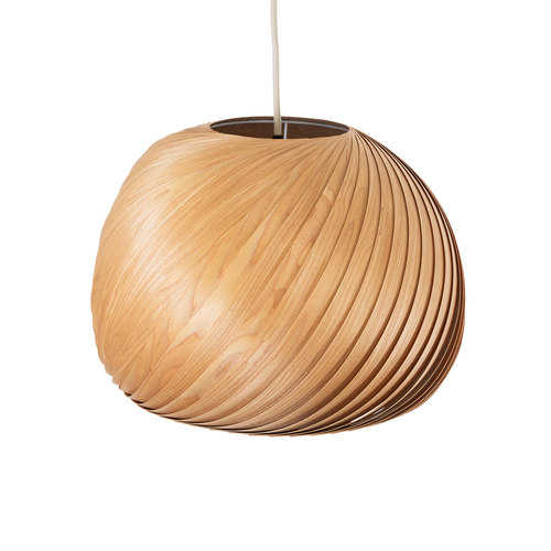 GLOBOSTAR® KAILANI 02243 Boho Κρεμαστό Φωτιστικό Οροφής με Ντουί 1 x E27 AC 220-240V IP20 - Καφέ - Μ40 x Π40 x Υ30cm