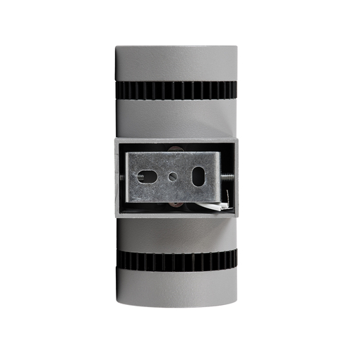 GLOBOSTAR® CANNONAL 60576 Μοντέρνο Φωτιστικό Τοίχου - Απλίκα LED 10W 1150lm 30° AC 220-240V IP20 Θερμό Λευκό 2700K - Bridgelux COB Chip & TÜV SÜD Driver - Μαύρο Ματ & Γκρι Ανθρακί Ματ - Μ5 x Π6.5 x Υ11cm - 3 Χρόνια Εγγύηση