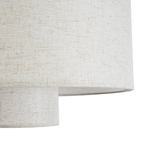 GLOBOSTAR® MARIGOLD 02226 Boho Κρεμαστό Φωτιστικό Οροφής με Ντουί 1 x E27 AC 220-240V IP20 - Λευκό - Μ48 x Π48 x Υ27cm