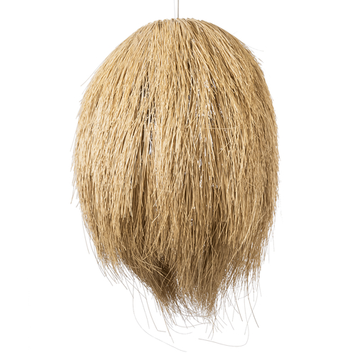 GLOBOSTAR® ARCHIPELAGO 02067 Boho Κρεμαστό Φωτιστικό Οροφής με Ντουί 1 x E27 AC 220-240V IP20 - Μπεζ - Μ100 x Π100 x Υ120cm