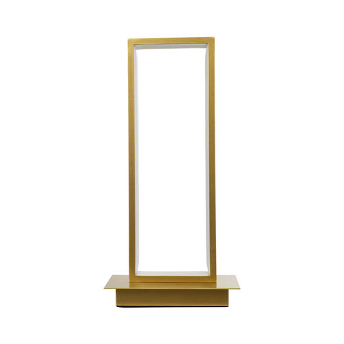 GloboStar® CORNELIE 60462 Επιτραπέζιο Φωτιστικό LED CCT 18W 1980lm 200° AC 220-240V - Εναλλαγή Φωτισμού μέσω Διακόπτη On/Off All In One Ψυχρό 6000k+Φυσικό 4500k+Θερμό 2700k Μ18 x Π10 x Υ36cm - Χρυσό - 3 Χρόνια Εγγύηση