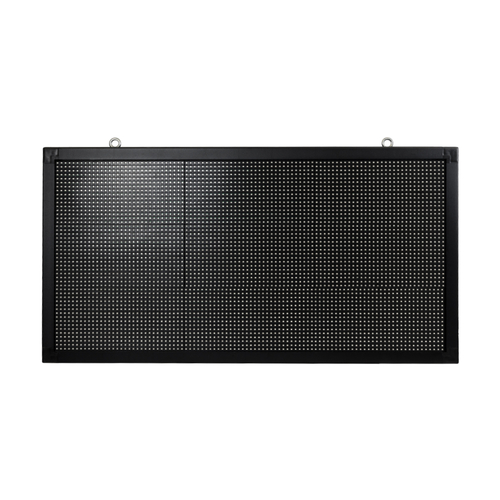 GLOBOSTAR® DISPLAY 90298 Κυλιόμενη Ψηφιακή Επιγραφή 96x48cm P10 Διπλής Όψης LED AC 220-240V Αδιάβροχο IP65 Κόκκινο - WiFi Control μέσω FK APP - Αισθητήρας Θερμοκρασίας & Υγρασίας - Μ102 x Π11 x Υ54.5cm - 2 Χρόνια Εγγύηση