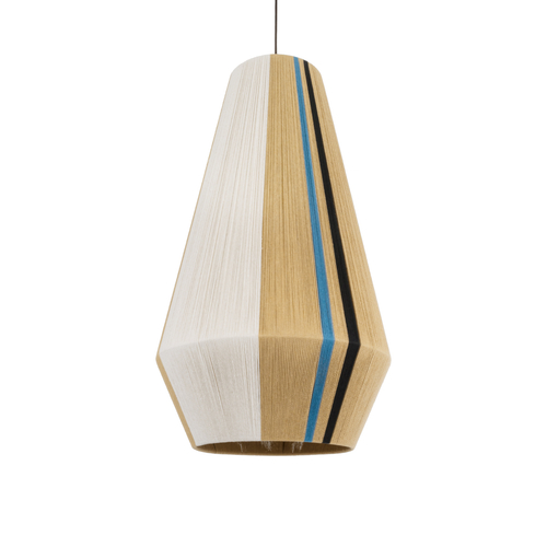 GLOBOSTAR® SALERNO 02079 Boho Κρεμαστό Φωτιστικό Οροφής με Ντουί 1 x E27 AC 220-240V IP20 - Πολύχρωμο - Μ50 x Π50 x Υ90cm