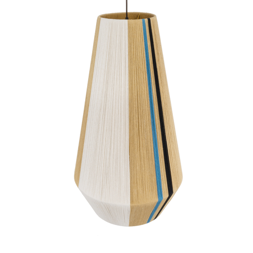 GLOBOSTAR® SALERNO 02079 Boho Κρεμαστό Φωτιστικό Οροφής με Ντουί 1 x E27 AC 220-240V IP20 - Πολύχρωμο - Μ50 x Π50 x Υ90cm