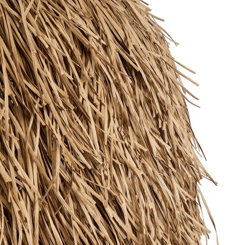 GLOBOSTAR® GUADELOUPE 02159 Boho Κρεμαστό Φωτιστικό Οροφής με Ντουί 1 x E27 AC 220-240V IP20 - Μπεζ - Μ120 x Π120 x Υ100cm