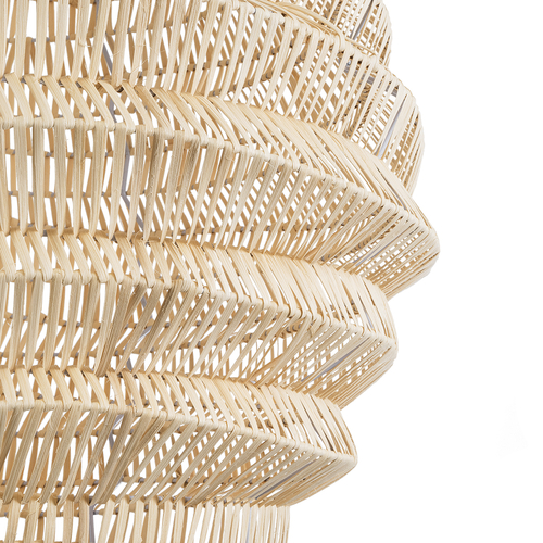 GLOBOSTAR® OREGON 02206 Boho Κρεμαστό Φωτιστικό Οροφής με Ντουί 1 x E27 AC 220-240V IP20 - Μπεζ - Μ60 x Π60 x Υ56cm