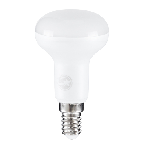GloboStar® SPOTBULB 60077 Λάμπα E14 R50 LED 8W 752lm 120° AC 220-240V IP20 Θερμό Λευκό 2700K - Lumileds SMD Chip - Λευκό Γαλακτερό -Μ5 x Π5 x Υ8.9cm - 3 Χρόνια Εγγύηση