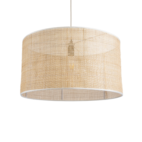 GLOBOSTAR® YOTTO 01822 Boho Κρεμαστό Φωτιστικό Οροφής με Ντουί 1 x E27 AC 220-240V IP20 - Μπεζ - Μ55 x Π55 x Y30cm